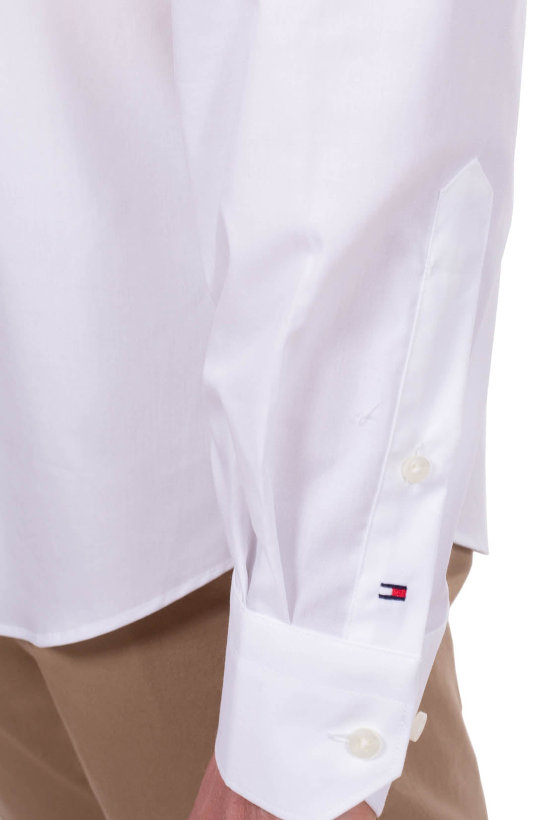 TOMMY HILFIGER - Men's tailored poplin shirt - Size 46-23