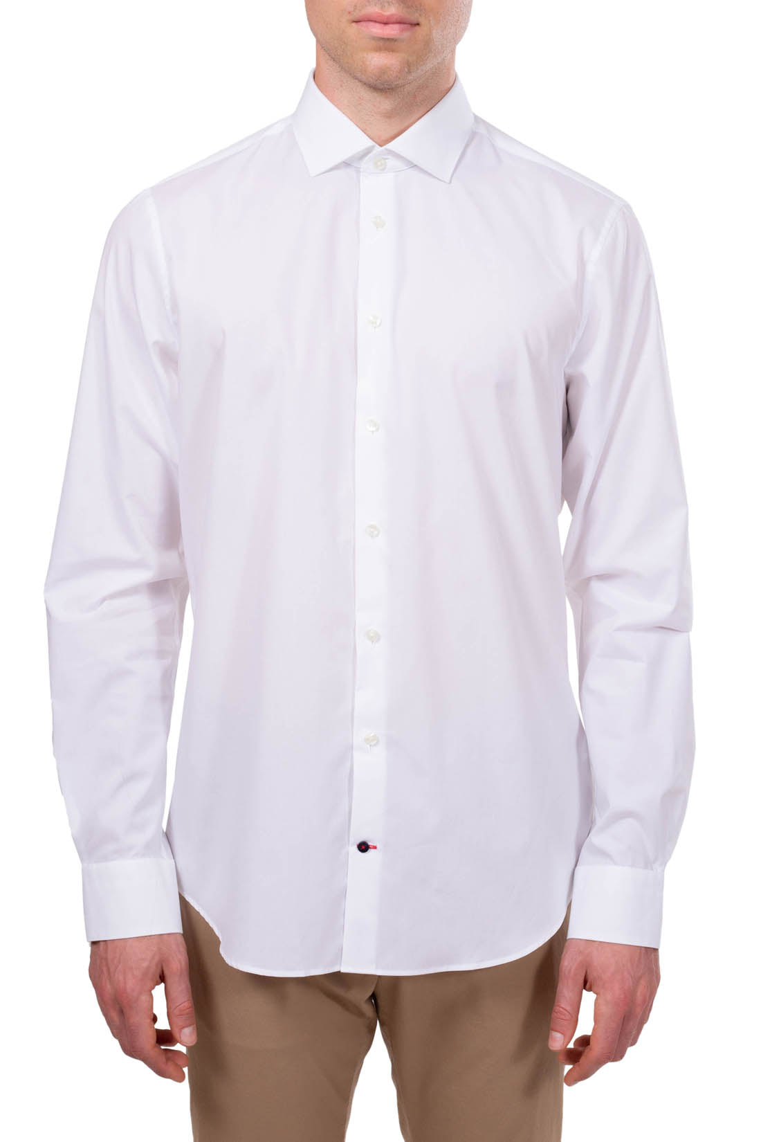 TOMMY HILFIGER - Men's tailored poplin shirt - Size 46-21