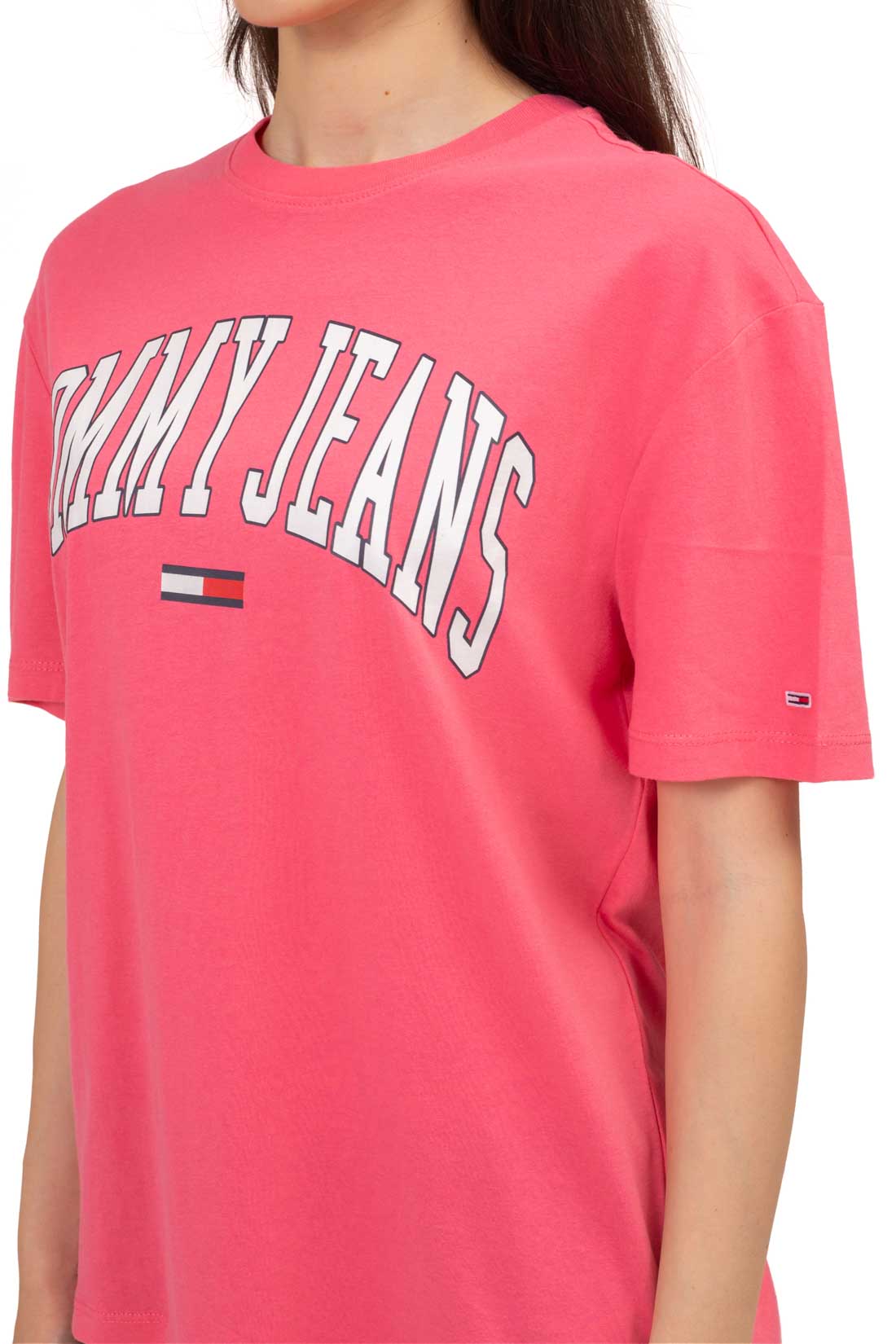 TOMMY JEANS - Women's relaxed T-shirt with bold logo-5