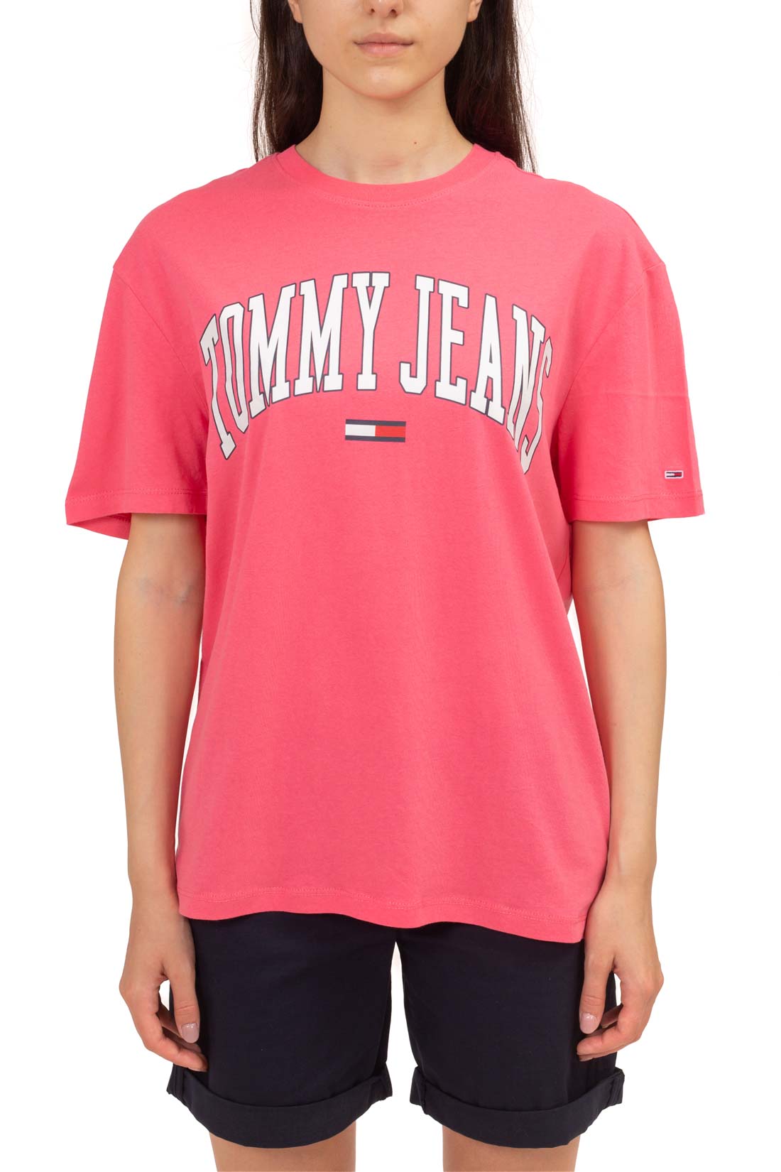 TOMMY JEANS - Women's relaxed T-shirt with bold logo-1