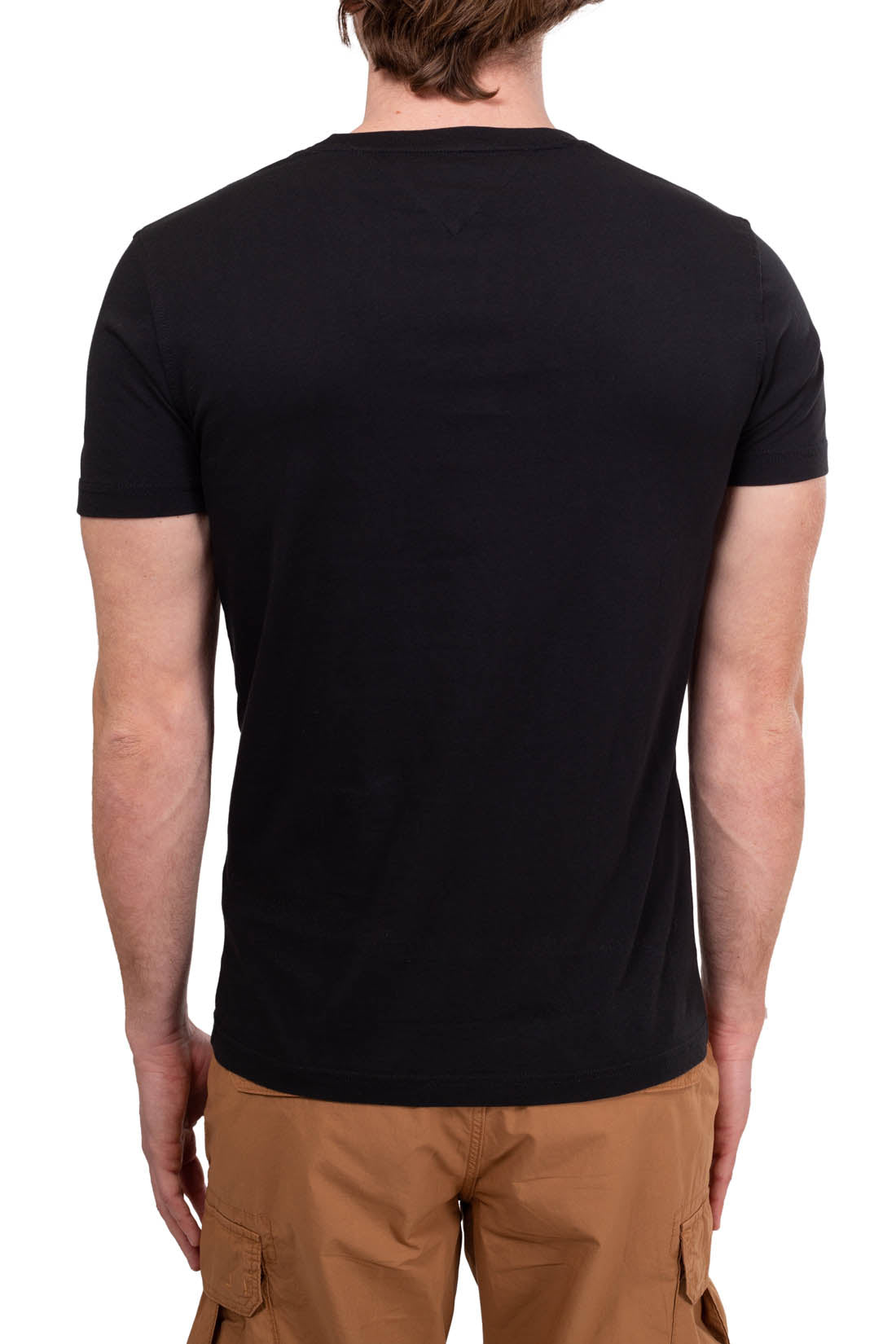 TOMMY HILFIGER - Men's basic V-neck T-shirt - Size L-3