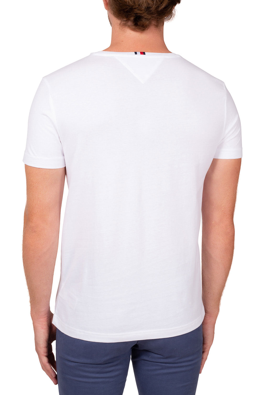 TOMMY HILFIGER - Men's regular flag T-shirt  - Size XL-6