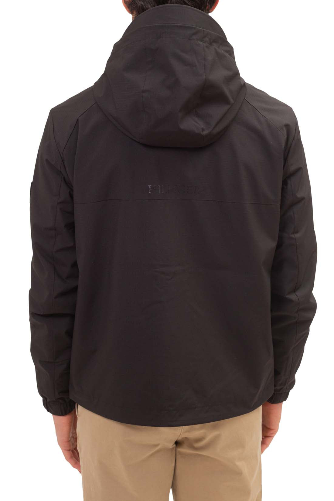 TOMMY HILFIGER - Men's waterproof jacket with logo-12