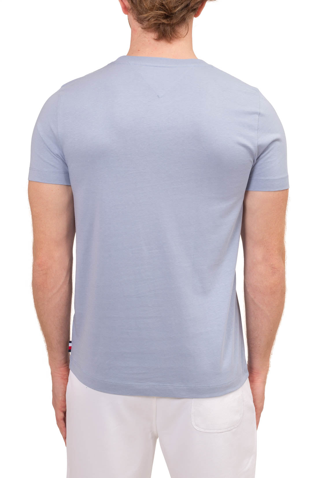 TOMMY HILFIGER - Men's T-shirt with signature logo-0