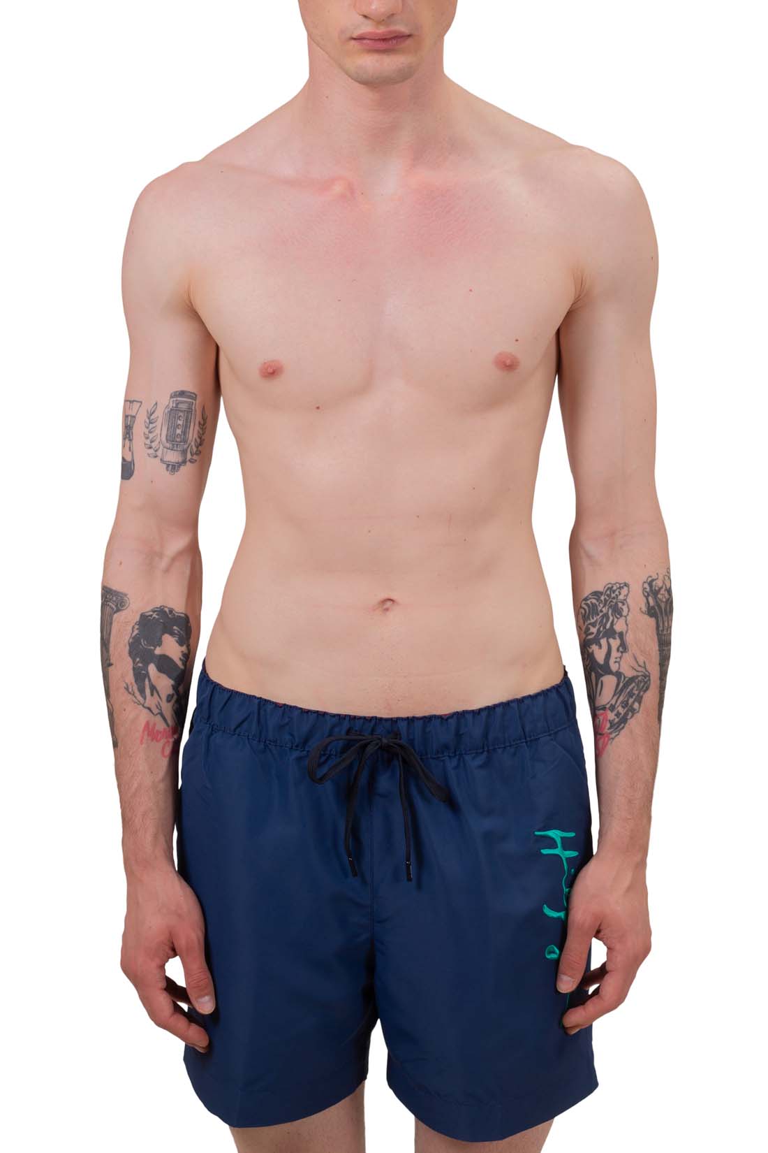 TOMMY HILFIGER - Men's signature swim shorts  - Size XXL-4
