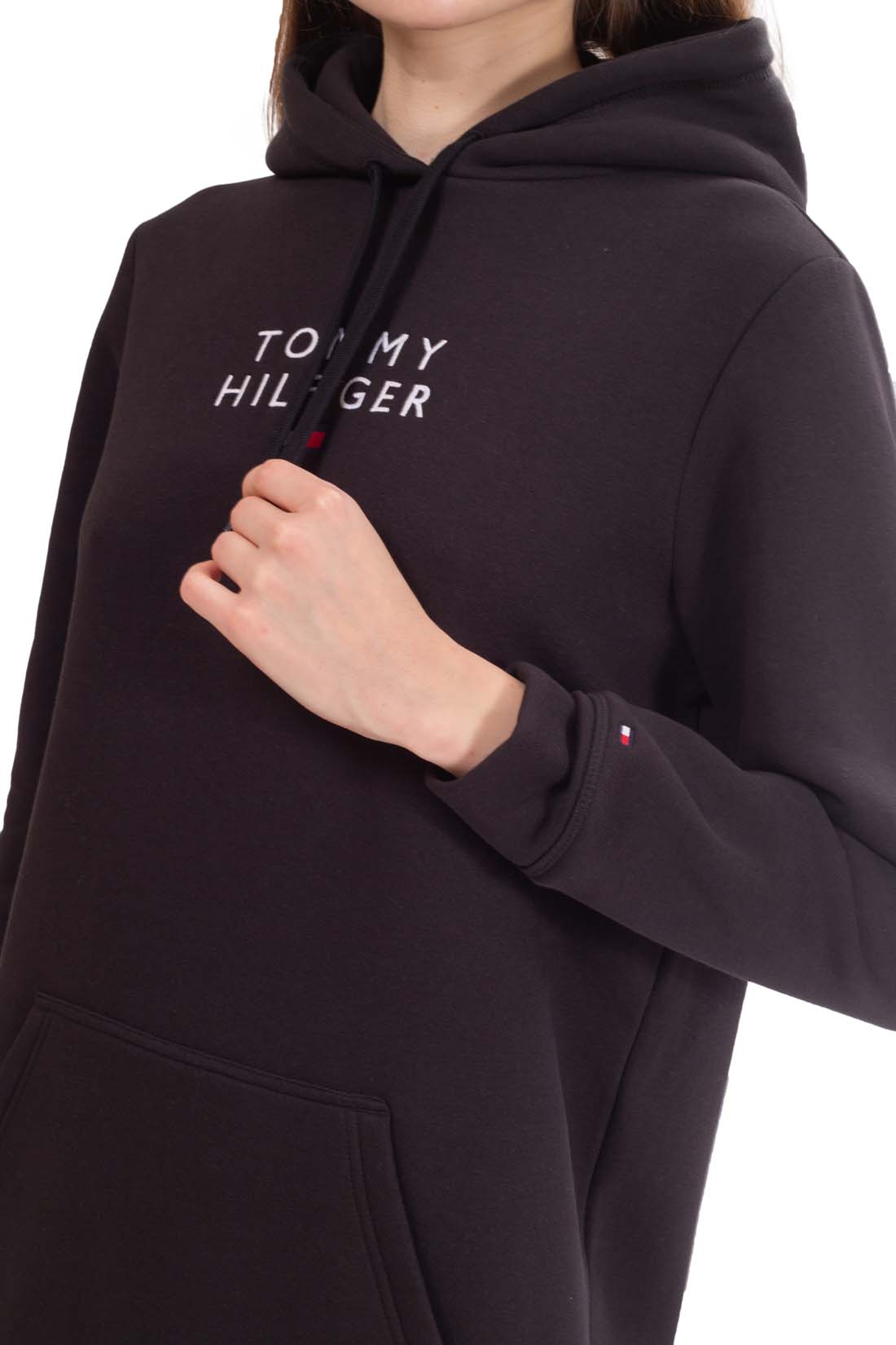 TOMMY HILFIGER - Women's sweatshirt dress with logo-17