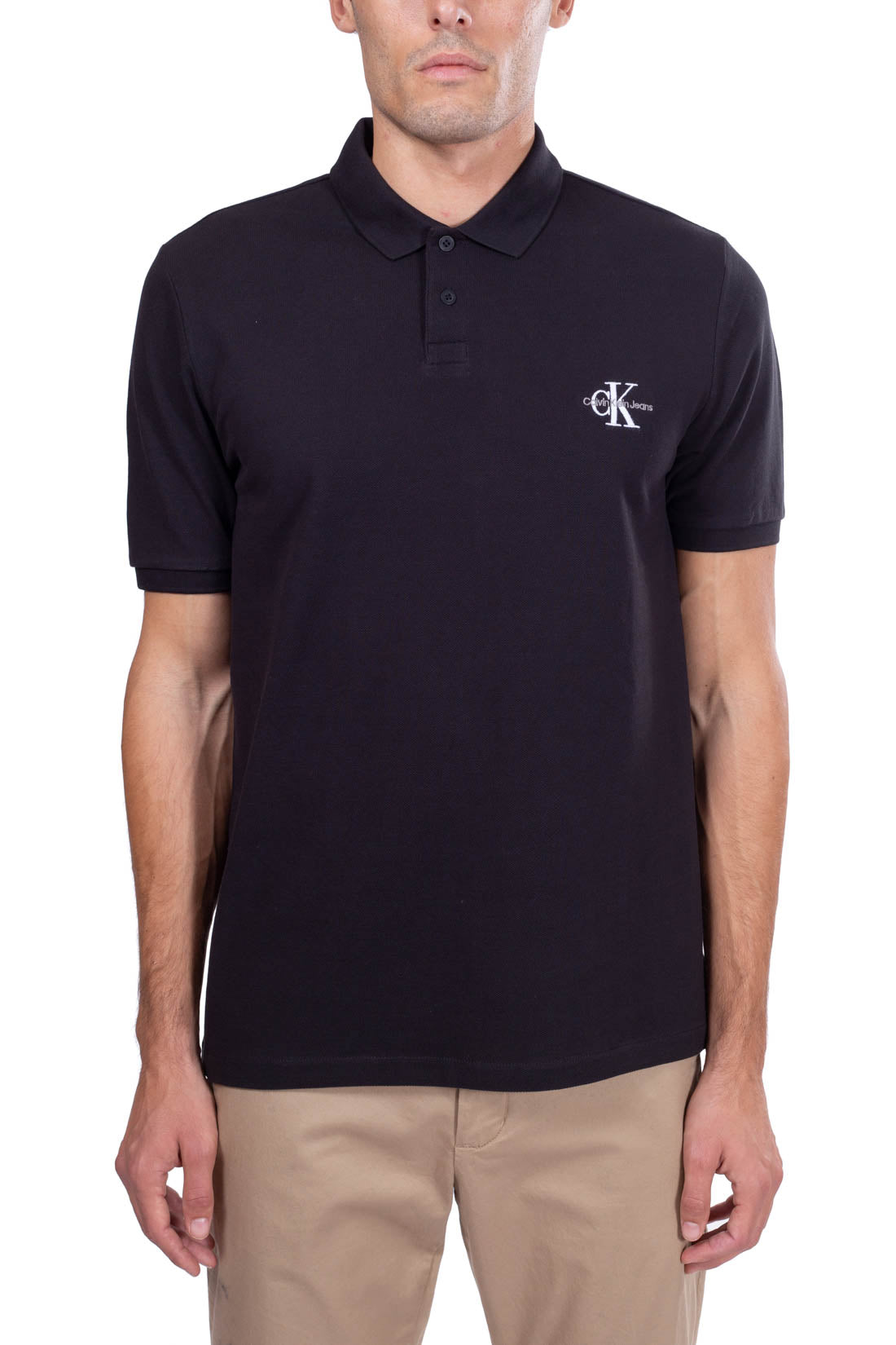 CALVIN KLEIN JEANS - Men's regular polo shirt-7