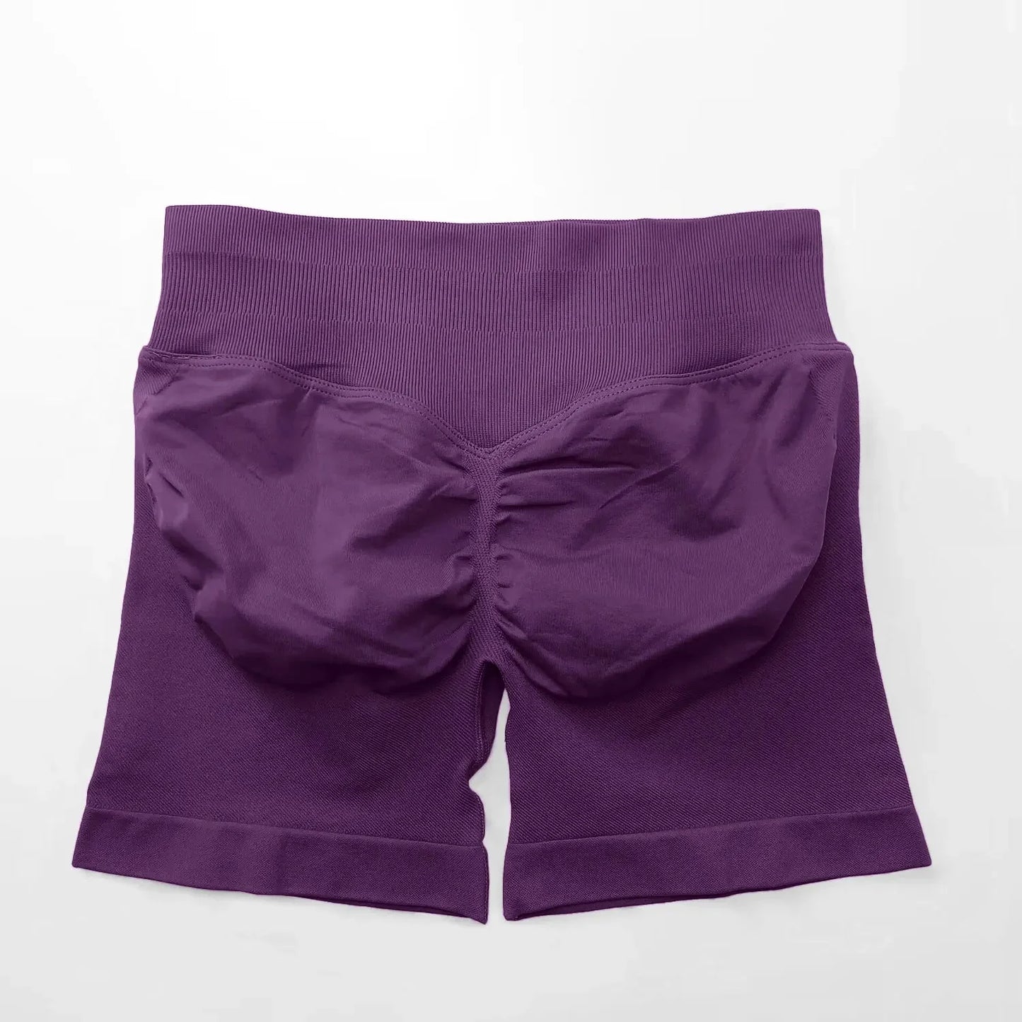 NCLAGEN Seamless Shorts 4.5" Gym Shorts Woman Scrunch Butt Fitness Sports Short Workout Seamless Leggings Running Yoga bottoms-9