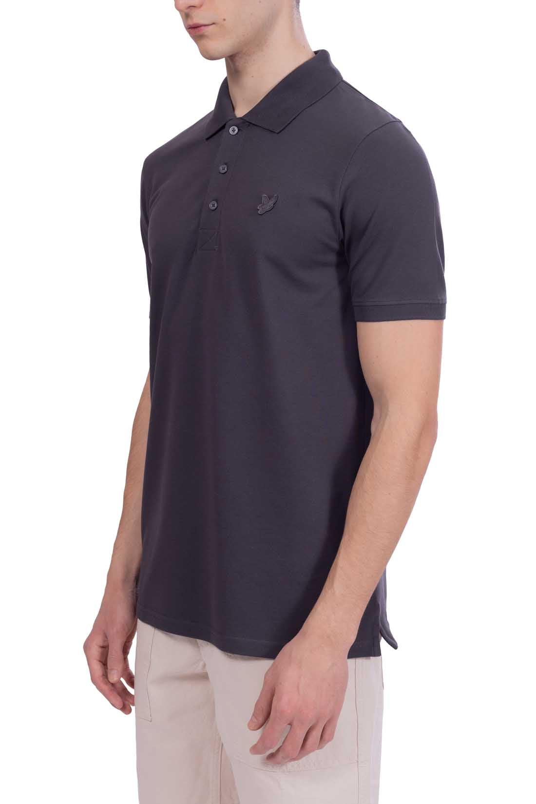 LYLE & SCOTT - Men's superfine polo shirt with tonal logo-21