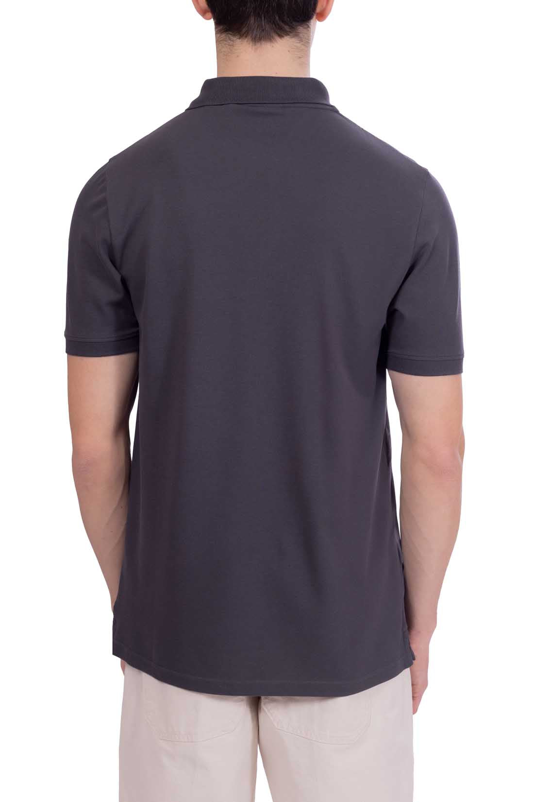 LYLE & SCOTT - Men's superfine polo shirt with tonal logo-2
