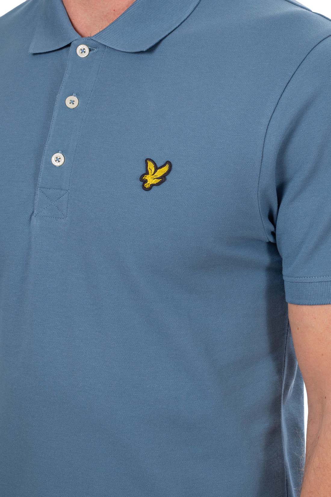 LYLE & SCOTT - Men's regular plain polo shirt with logo-12