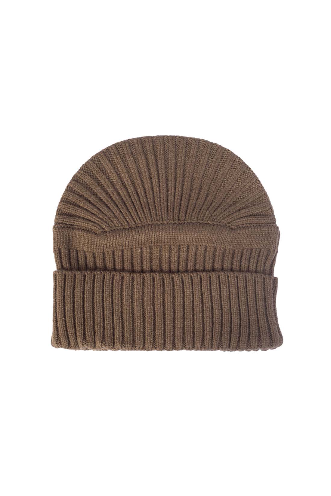 TIMBERLAND - Men's ribbed beanie with logo patch  - Size One size-4