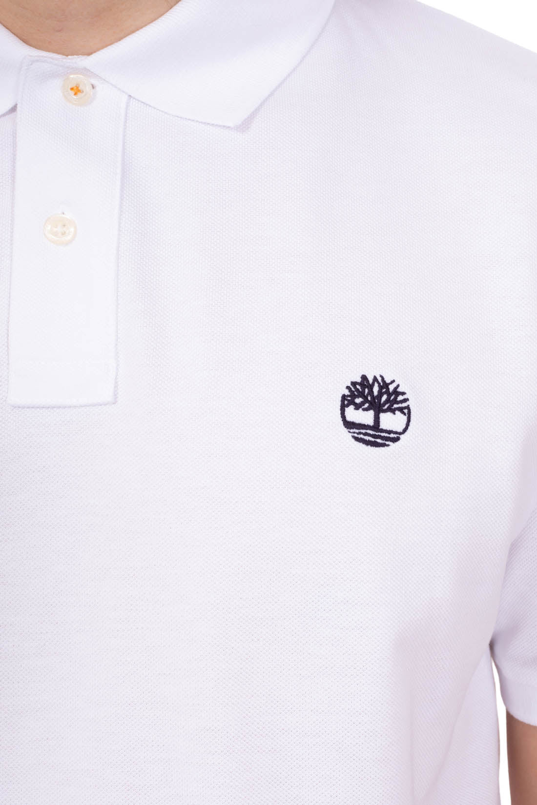 TIMBERLAND - Men's basic logo polo shirt  - Size S-4