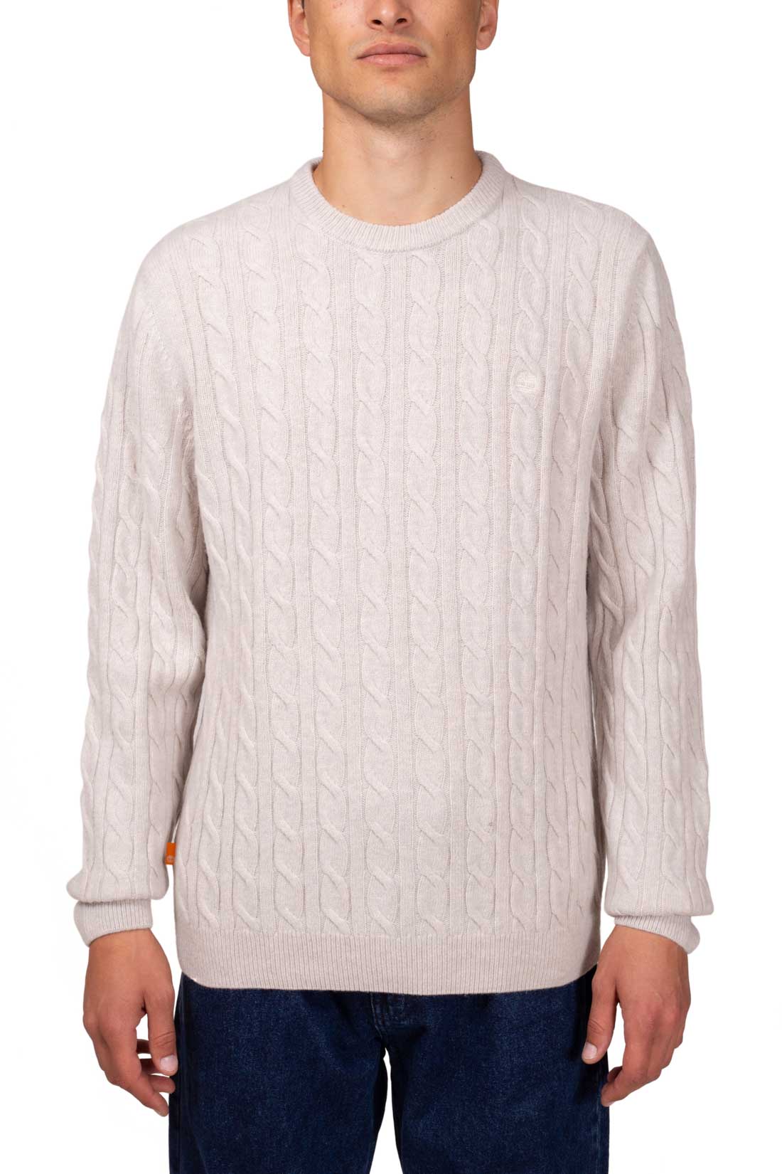 TIMBERLAND - Men's essential cable sweater-5