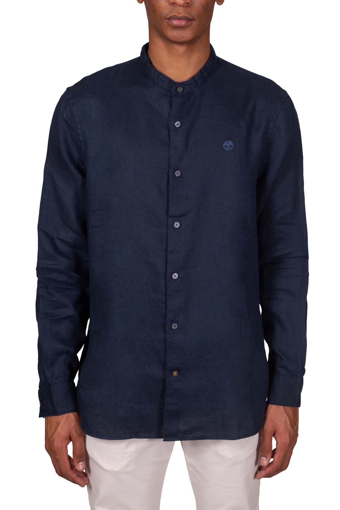 TIMBERLAND - Men's slim linen shirt  - Size 3XL-33