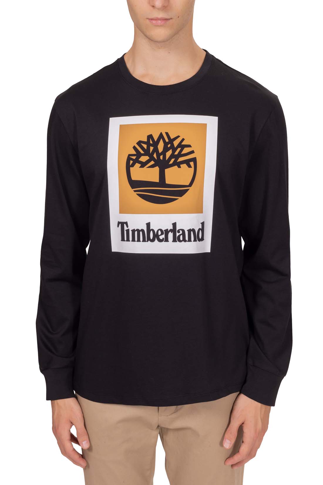 TIMBERLAND - Men's T-shirt with long sleeves  - Size XL-3