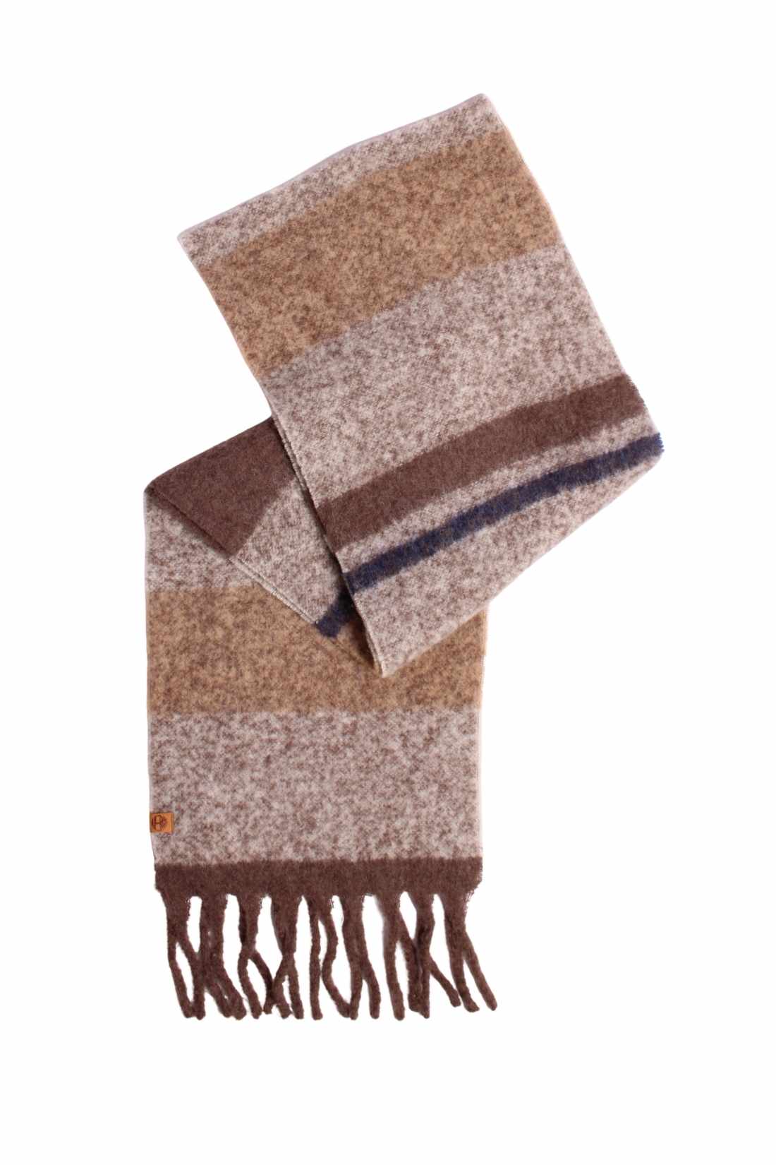 TIMBERLAND - Women's wool blend scarf with fringes-7