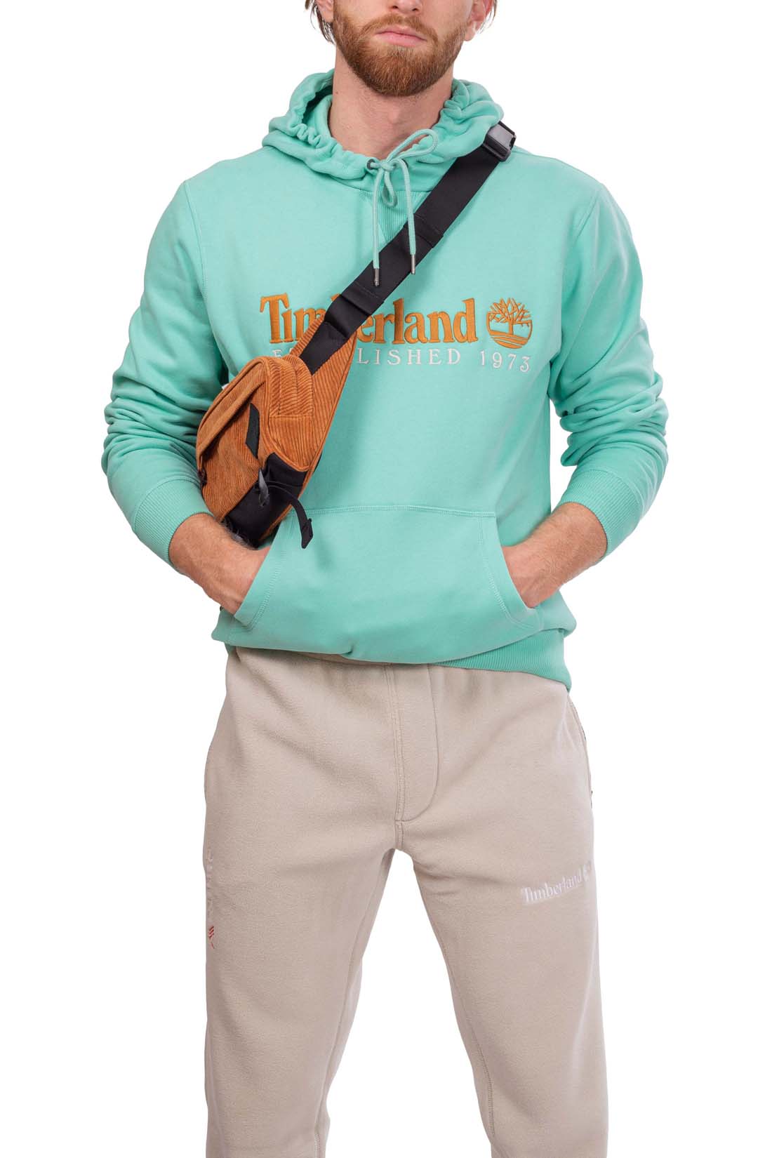 TIMBERLAND - Men's 50 Years winter hoodie  - Size L-35