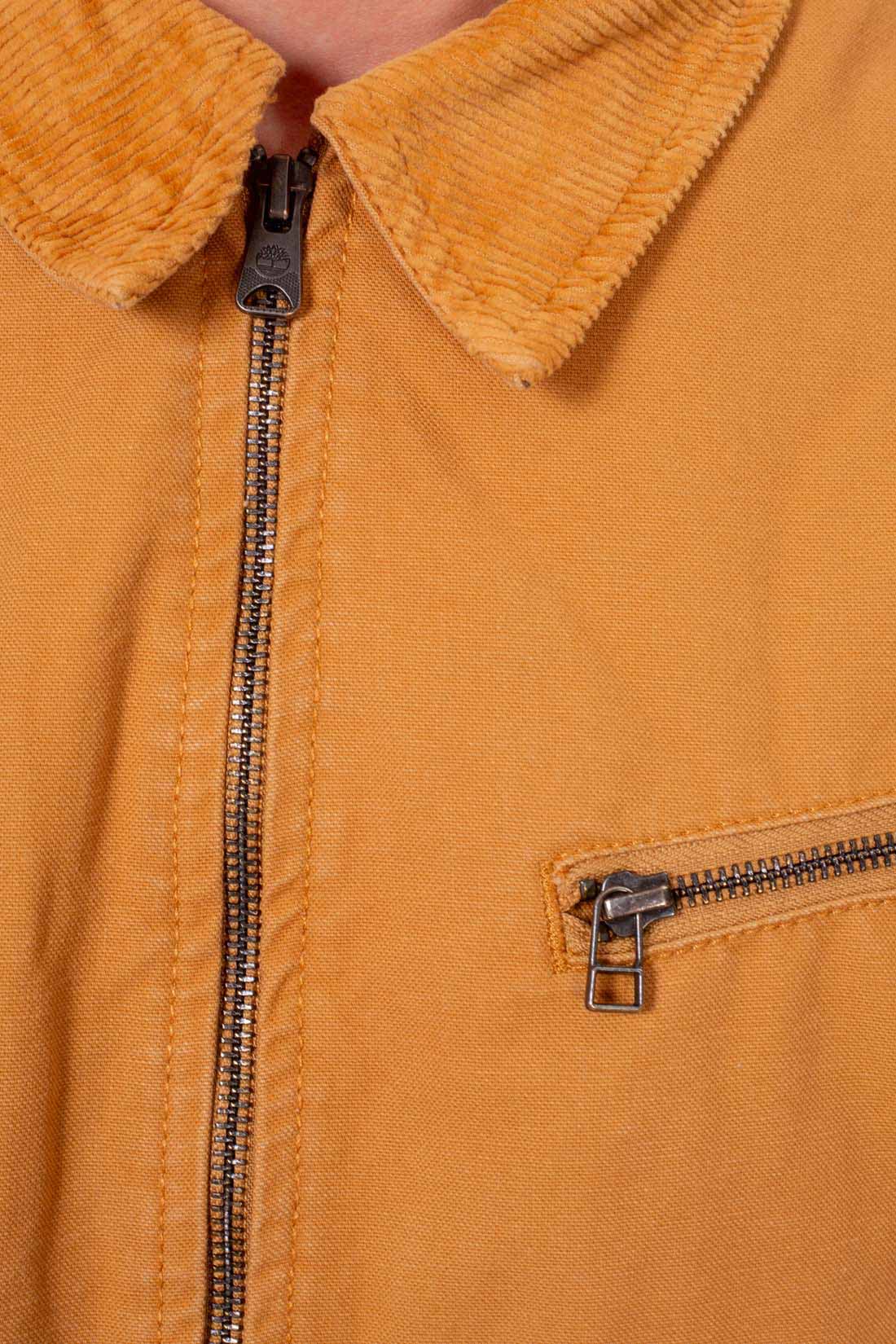 TIMBERLAND - Men's jacket in washed strafford cotton canvas-20