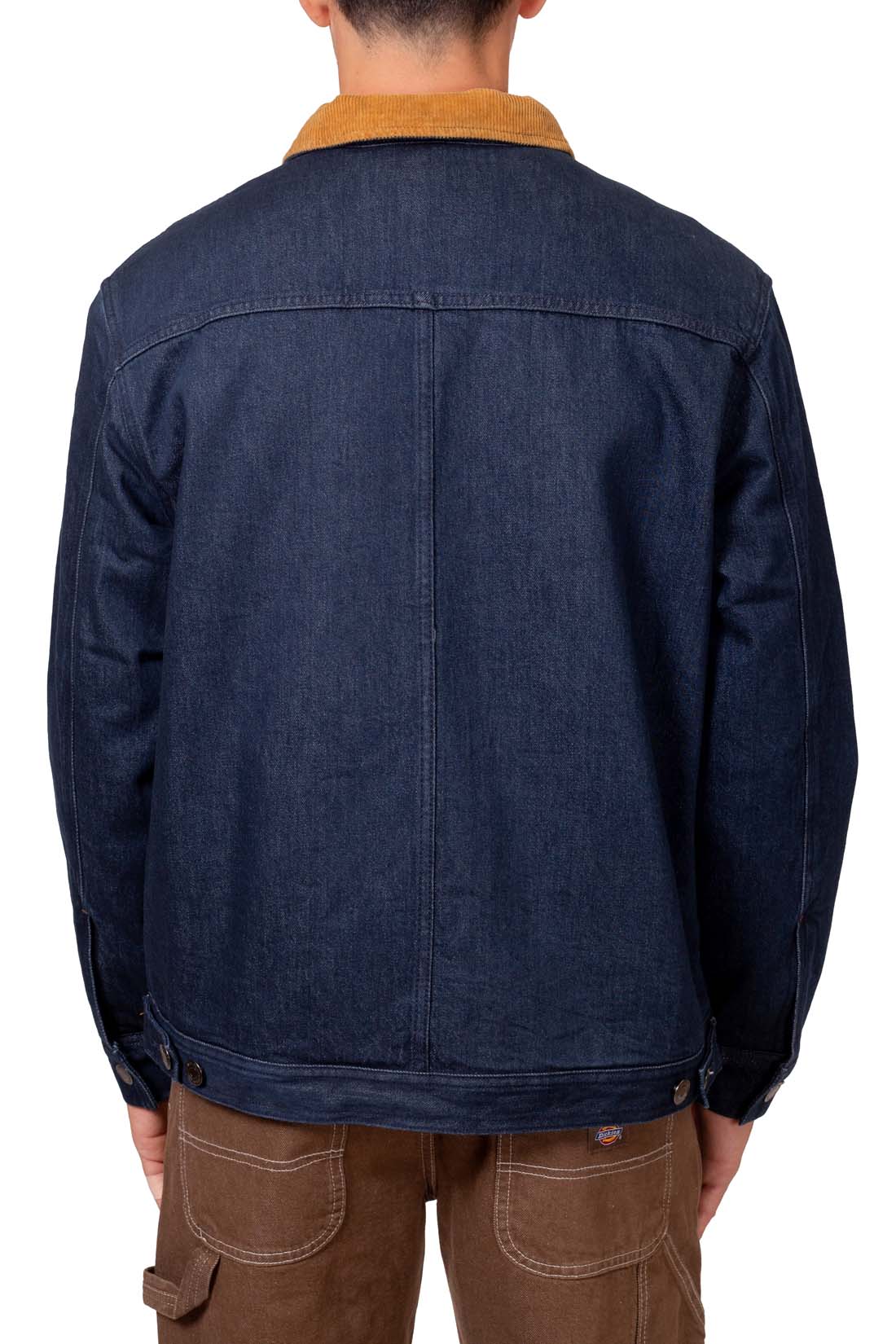 TIMBERLAND - Men's padded trucker denim jacket-15