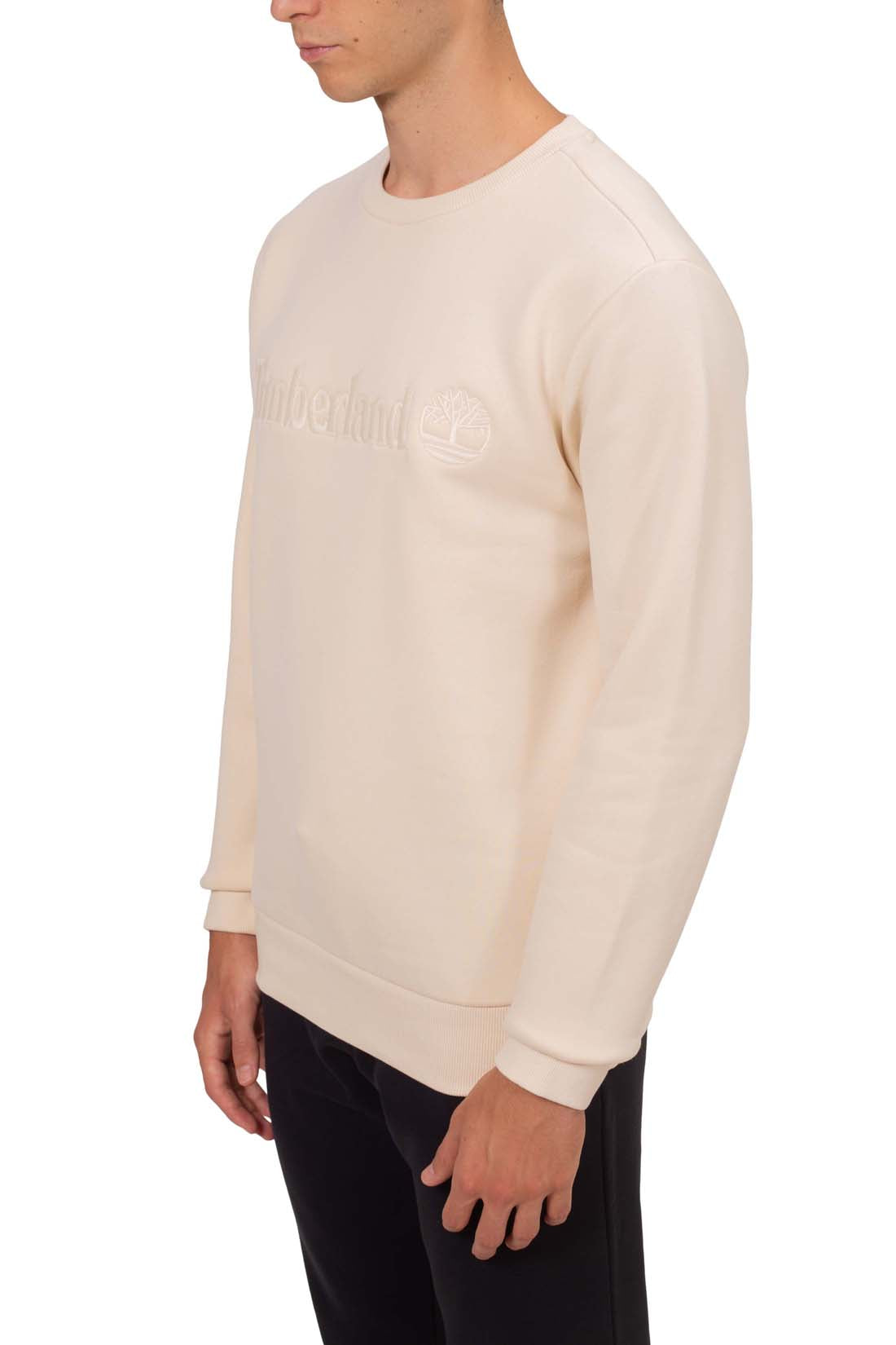 TIMBERLAND - Men's winter sweatshirt with tonal logo  - Size XL-13