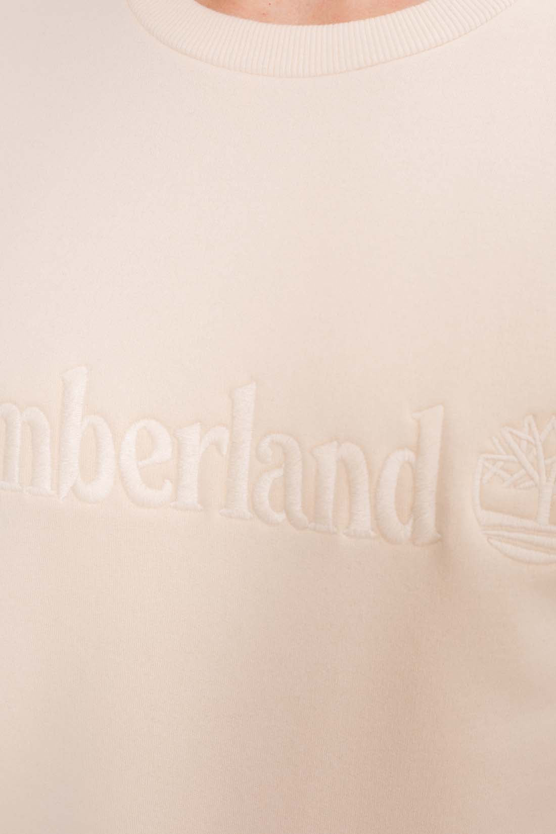 TIMBERLAND - Men's winter sweatshirt with tonal logo  - Size XL-4