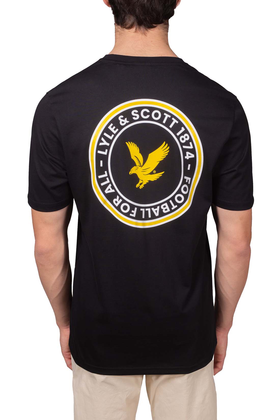 LYLE & SCOTT - Men's T-shirt with back print  - Size XXL-26