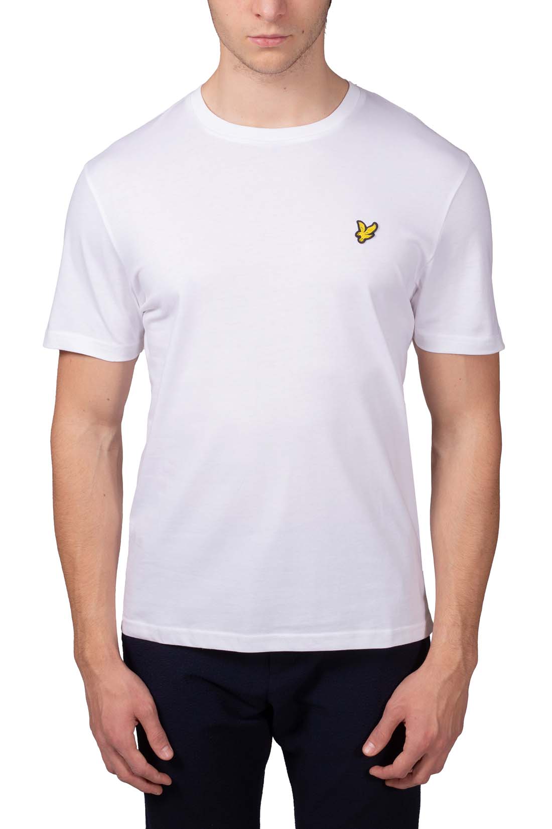 LYLE & SCOTT - Men's T-shirt with back flag print-17