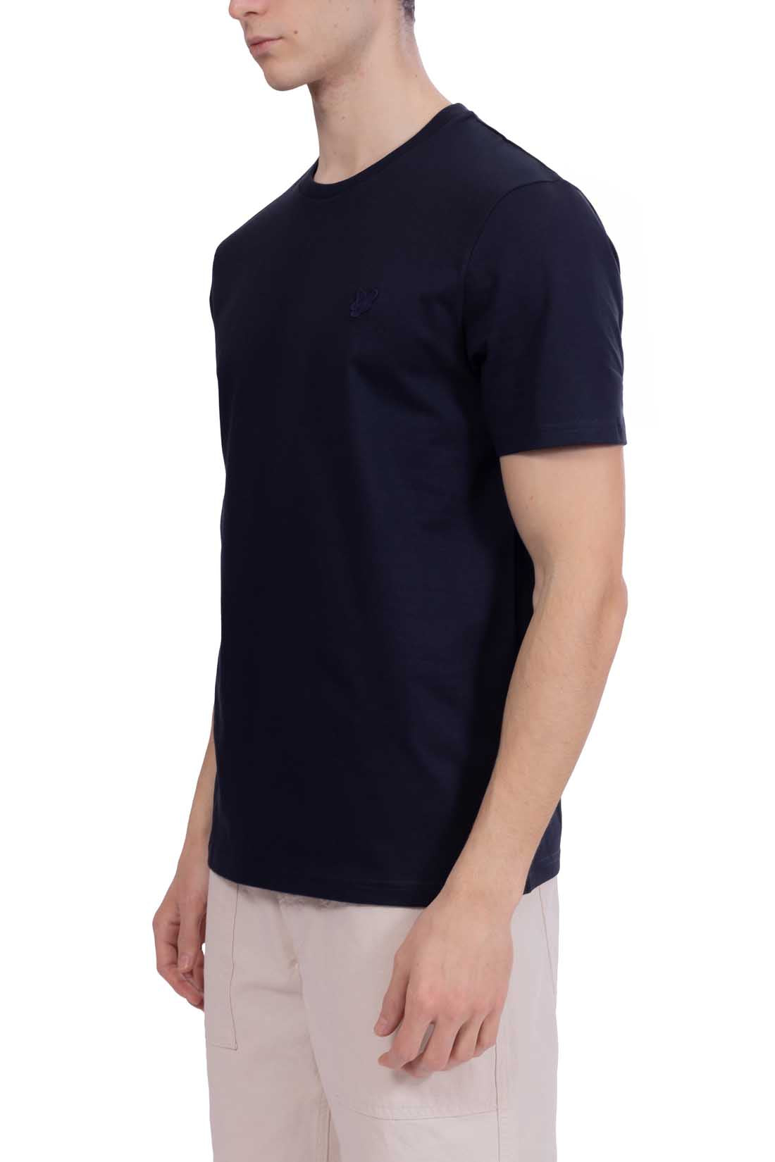 LYLE & SCOTT - Men's T-shirt with tonal eagle logo-1