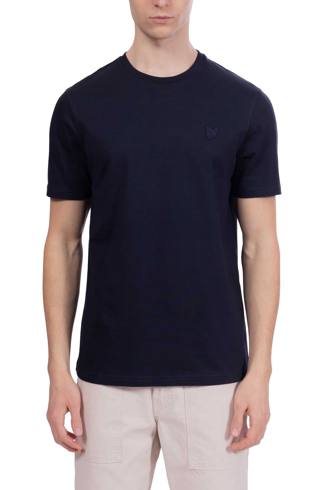 LYLE & SCOTT - Men's T-shirt with tonal eagle logo-11