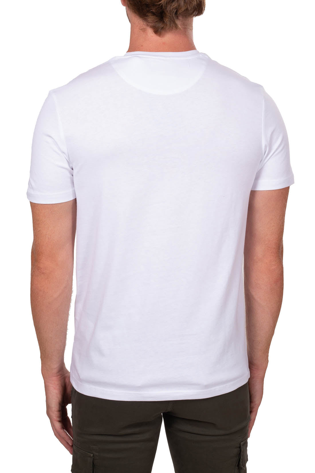 LYLE & SCOTT - Men's plain T-shirt with logo  - Size M-38