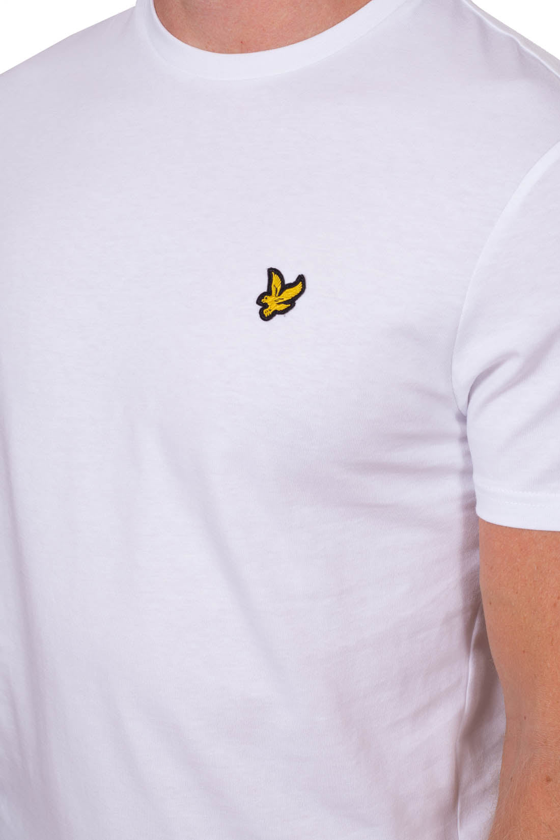LYLE & SCOTT - Men's plain T-shirt with logo  - Size M-32