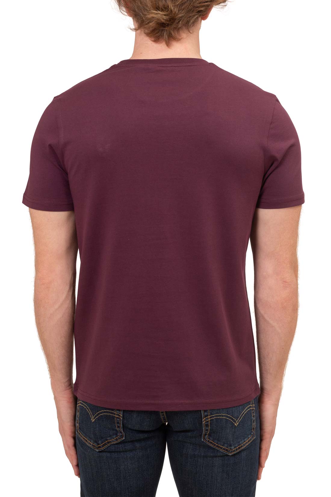 LYLE & SCOTT - Men's plain T-shirt with logo  - Size M-70