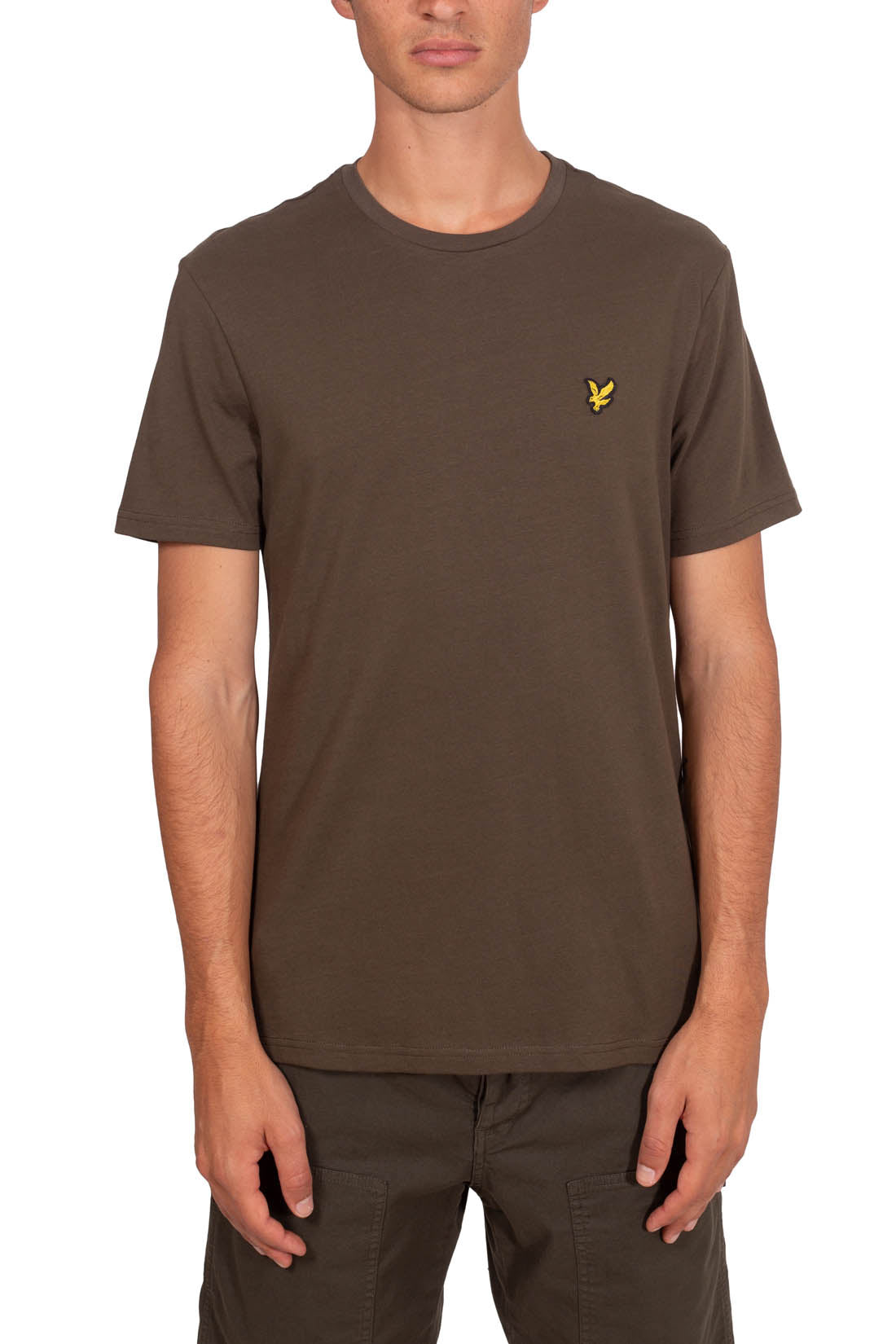 LYLE & SCOTT - Men's basic logo T-shirt-13