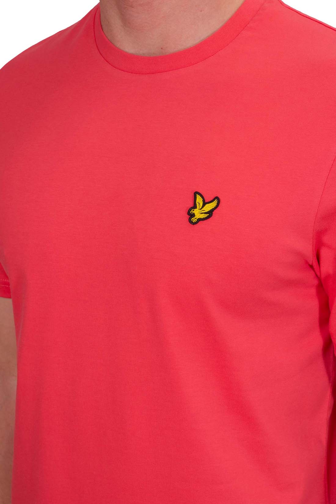 LYLE & SCOTT - Men's plain T-shirt with logo  - Size M-72
