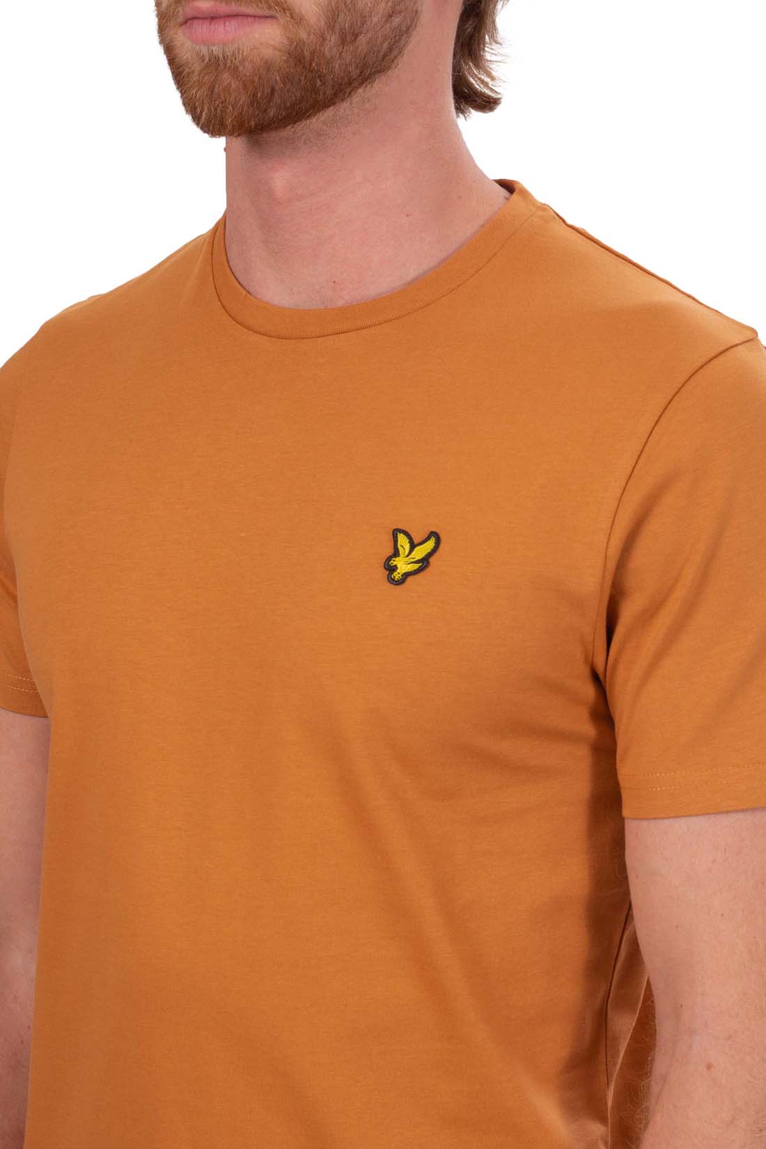 LYLE & SCOTT - Men's plain T-shirt with logo  - Size M-48