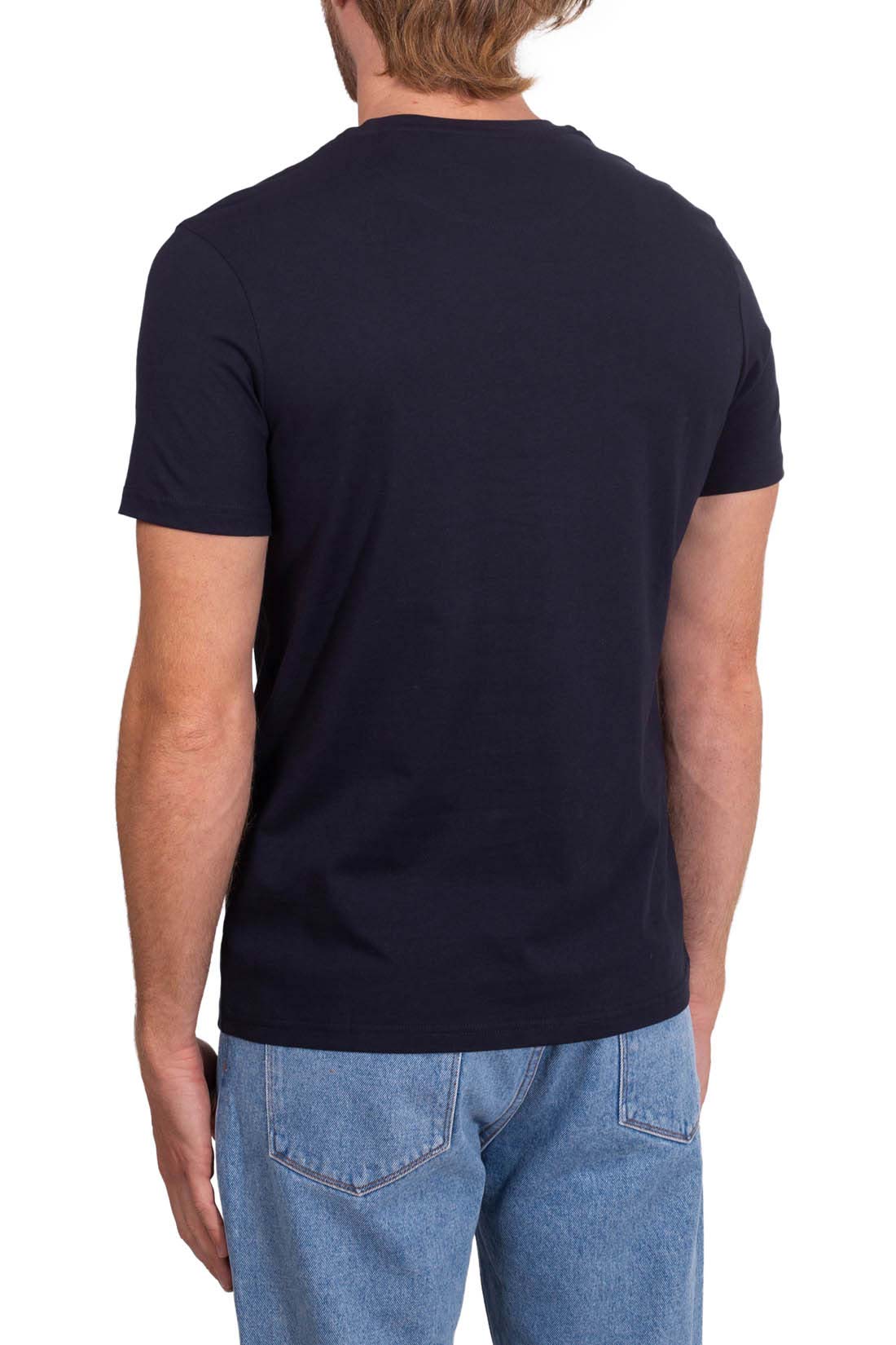 LYLE & SCOTT - Men's plain T-shirt with logo  - Size M-30