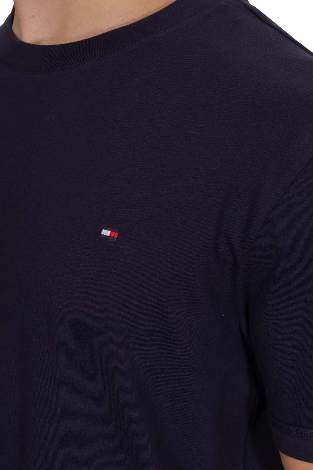 CALVIN KLEIN JEANS - Men's regular T-shirt with flag logo  - Size XL-0