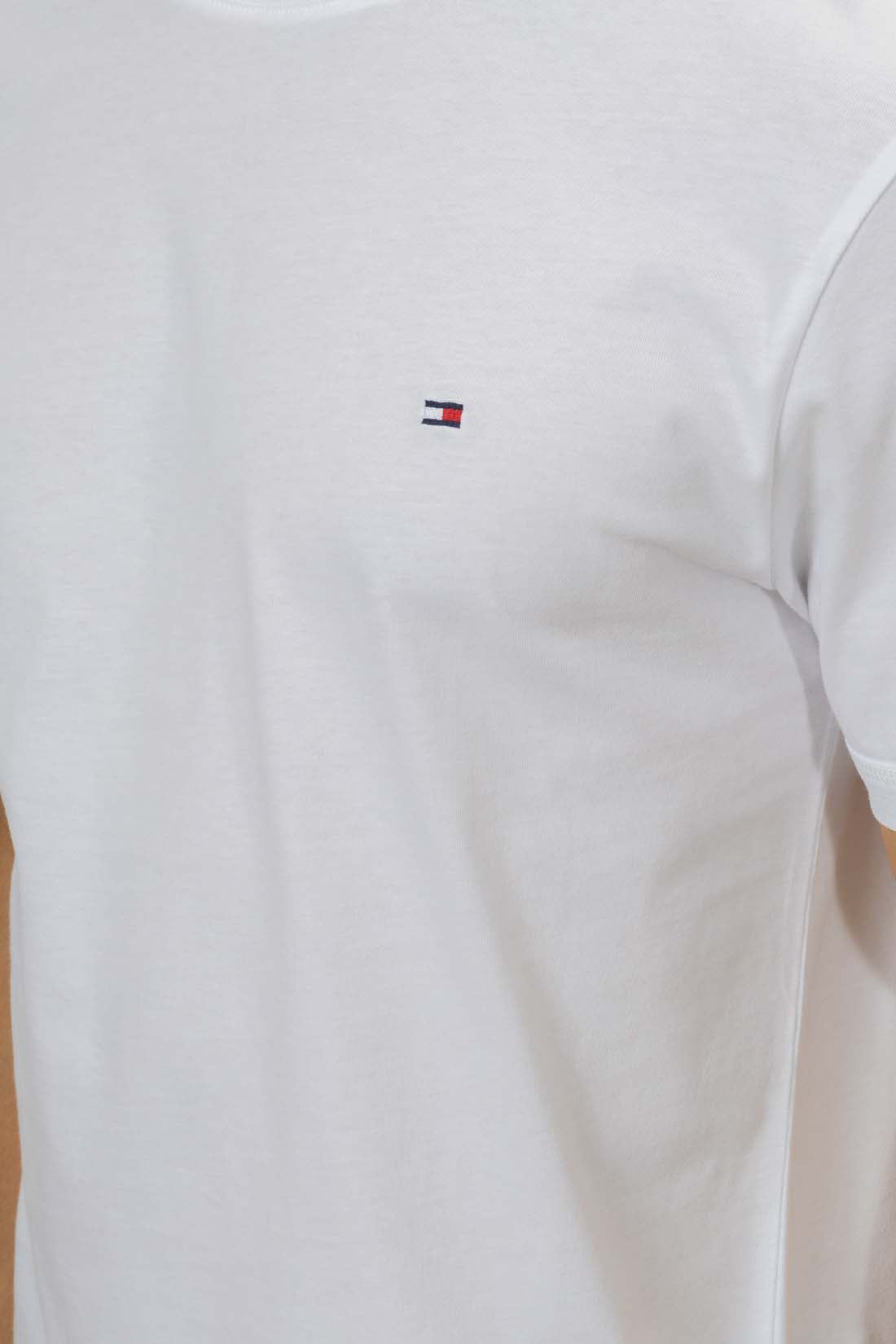 CALVIN KLEIN JEANS - Men's regular T-shirt with flag logo  - Size XL-4