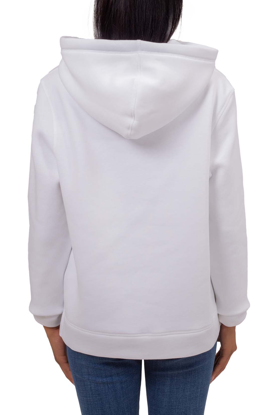 TOMMY HILFIGER - Women's winter hoodie with linear logo  - Size L-6