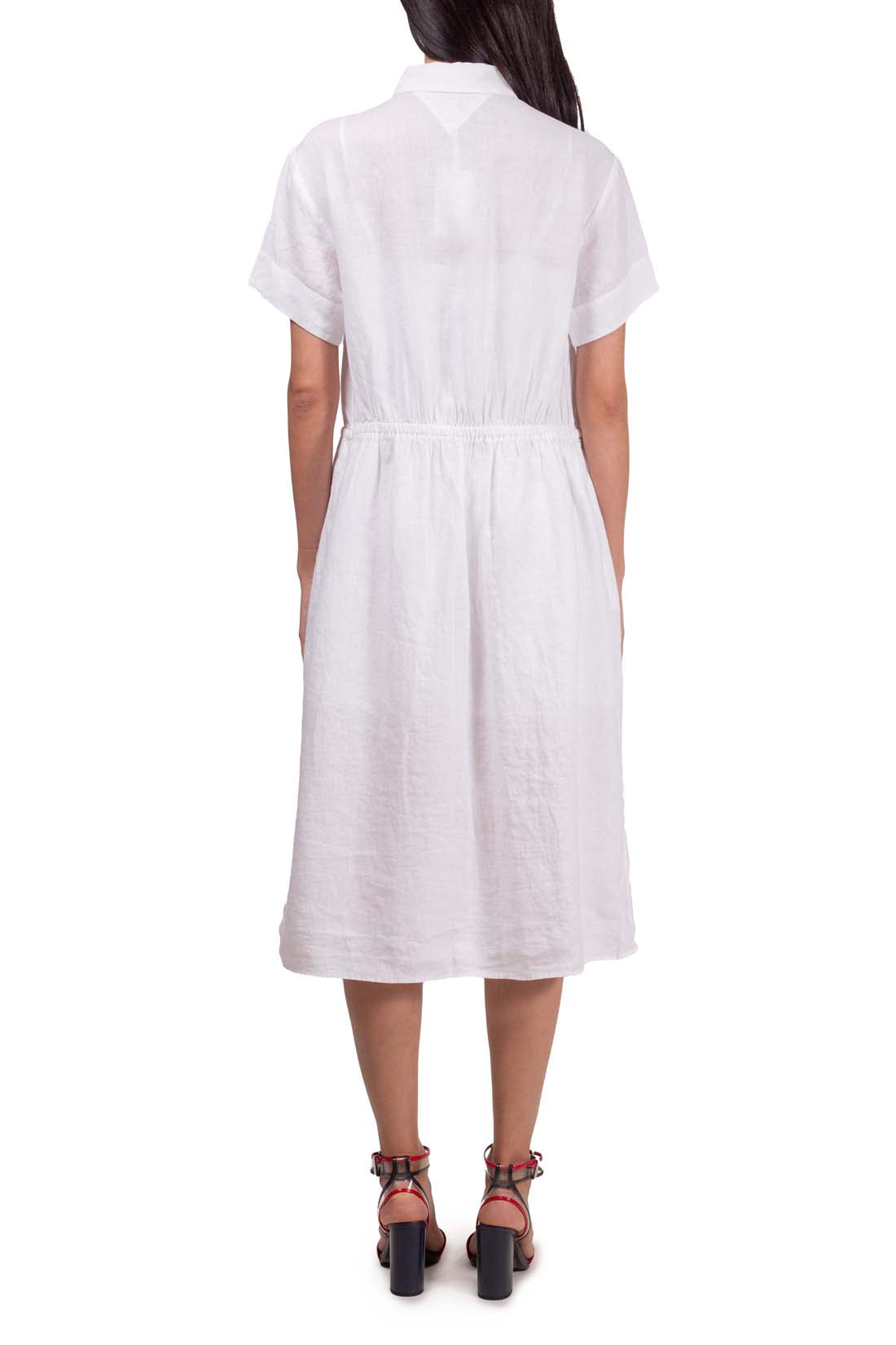 TOMMY HILFIGER - Women's linen shirt dress-2