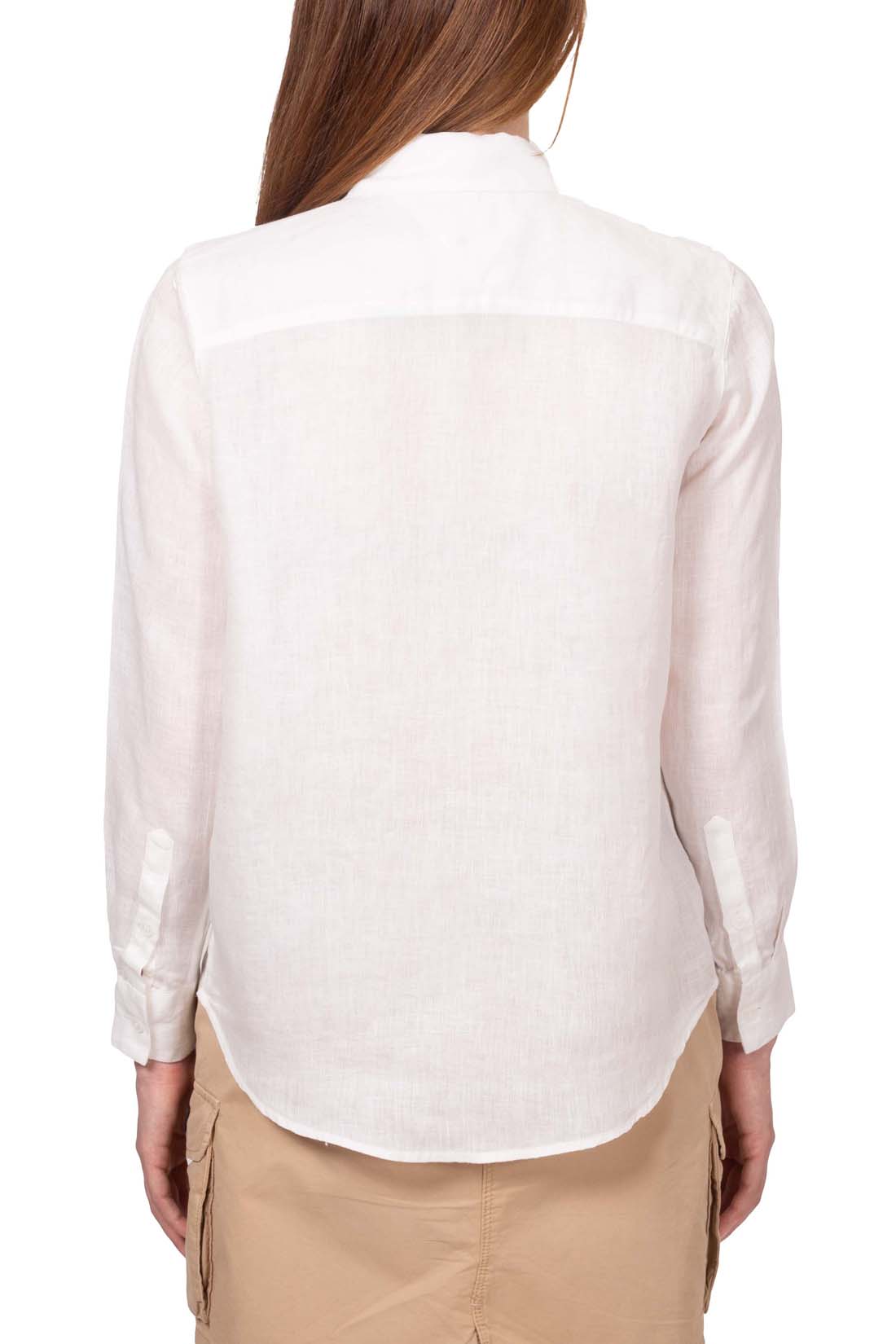 TOMMY HILFIGER - Women's relaxed linen shirt  - Size 36-6