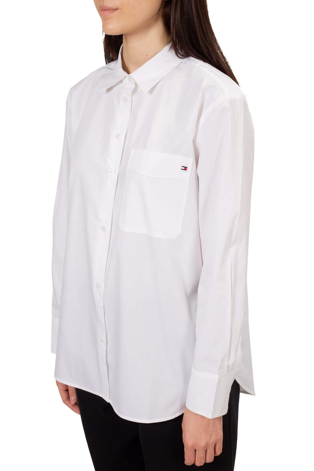 TOMMY HILFIGER - Women's basic poplin shirt  - Size 40-21