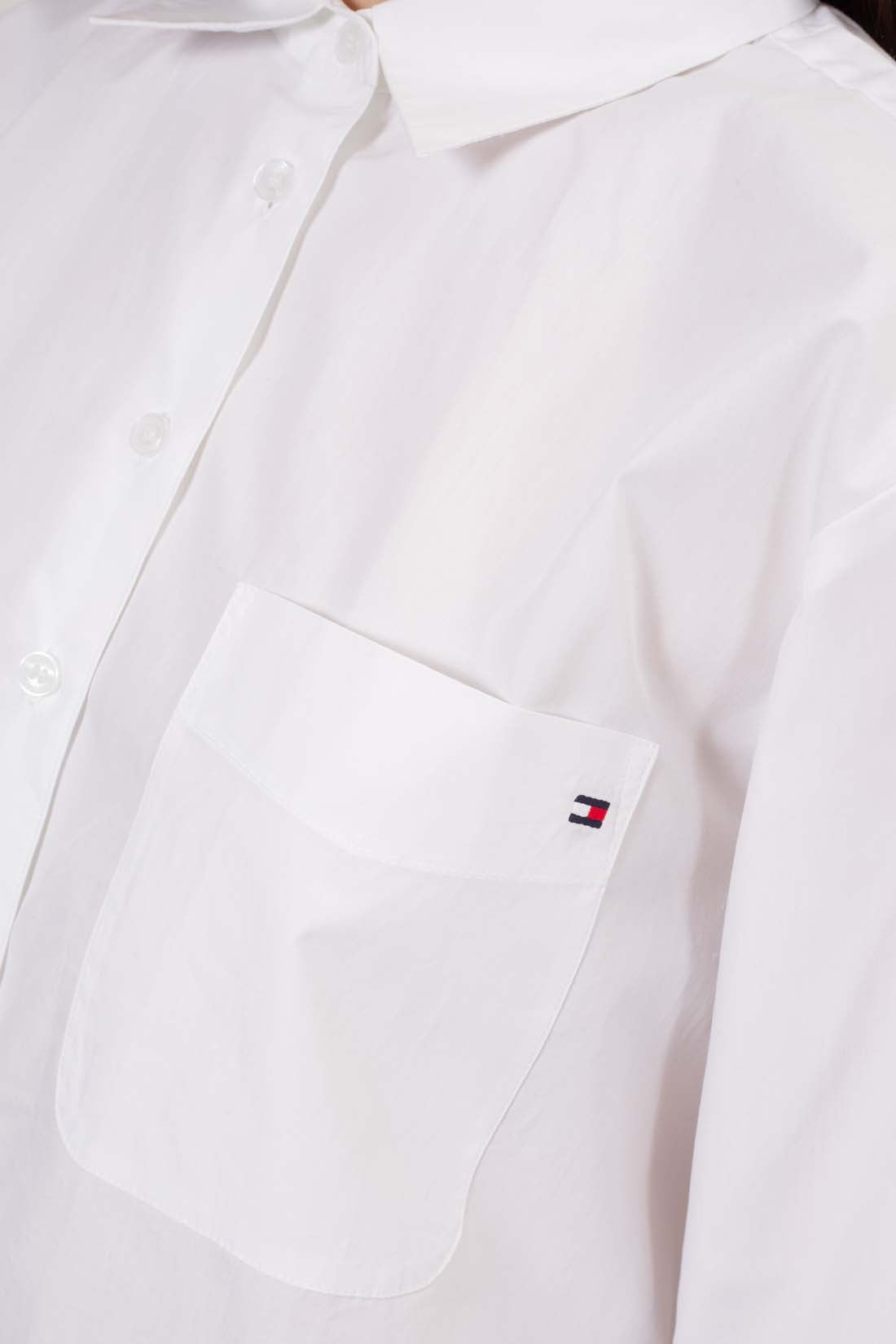 TOMMY HILFIGER - Women's basic poplin shirt  - Size 40-32