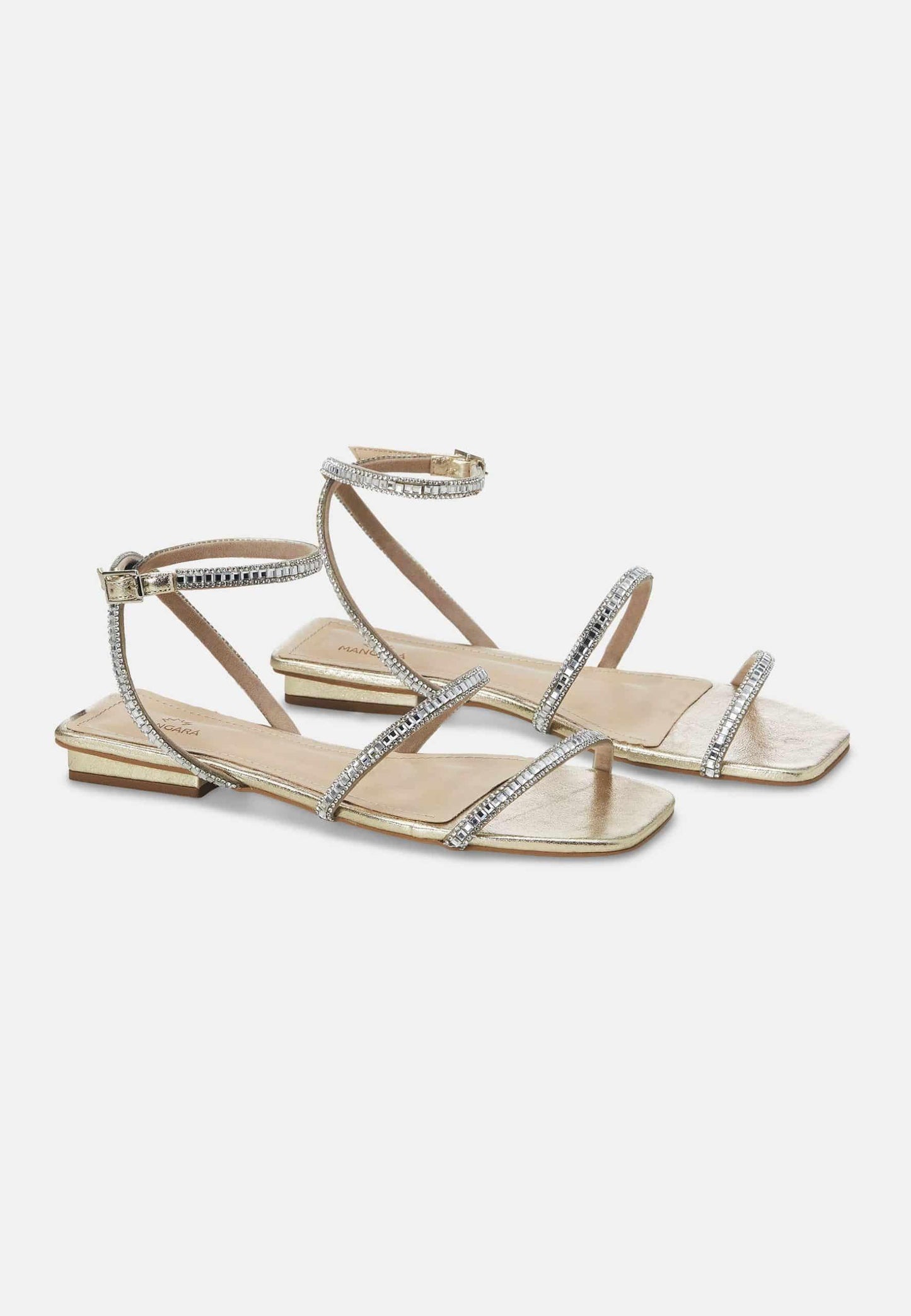 Mangará Atelier sandaler til kvinder – med krystalremme
