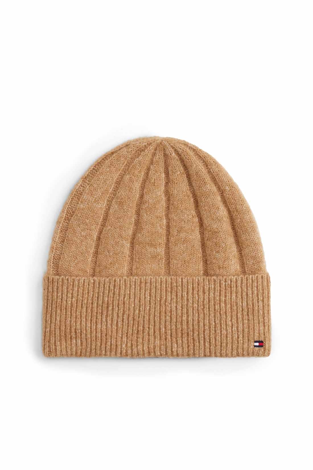 TOMMY HILFIGER - Women's beanie in alpaca and wool blend  - Size OS-12