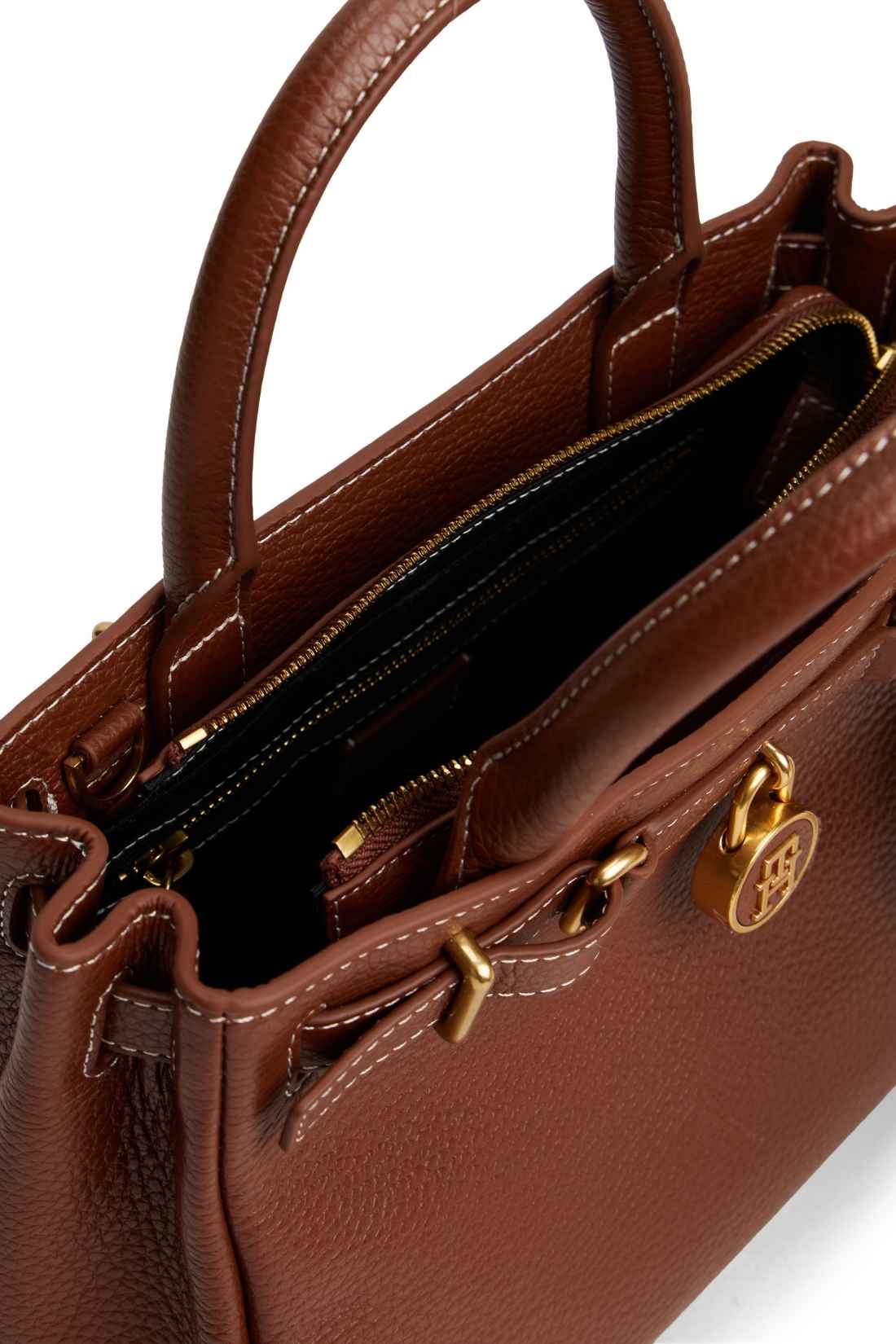 TOMMY HILFIGER - Women's leather The American Icon tote bag-4