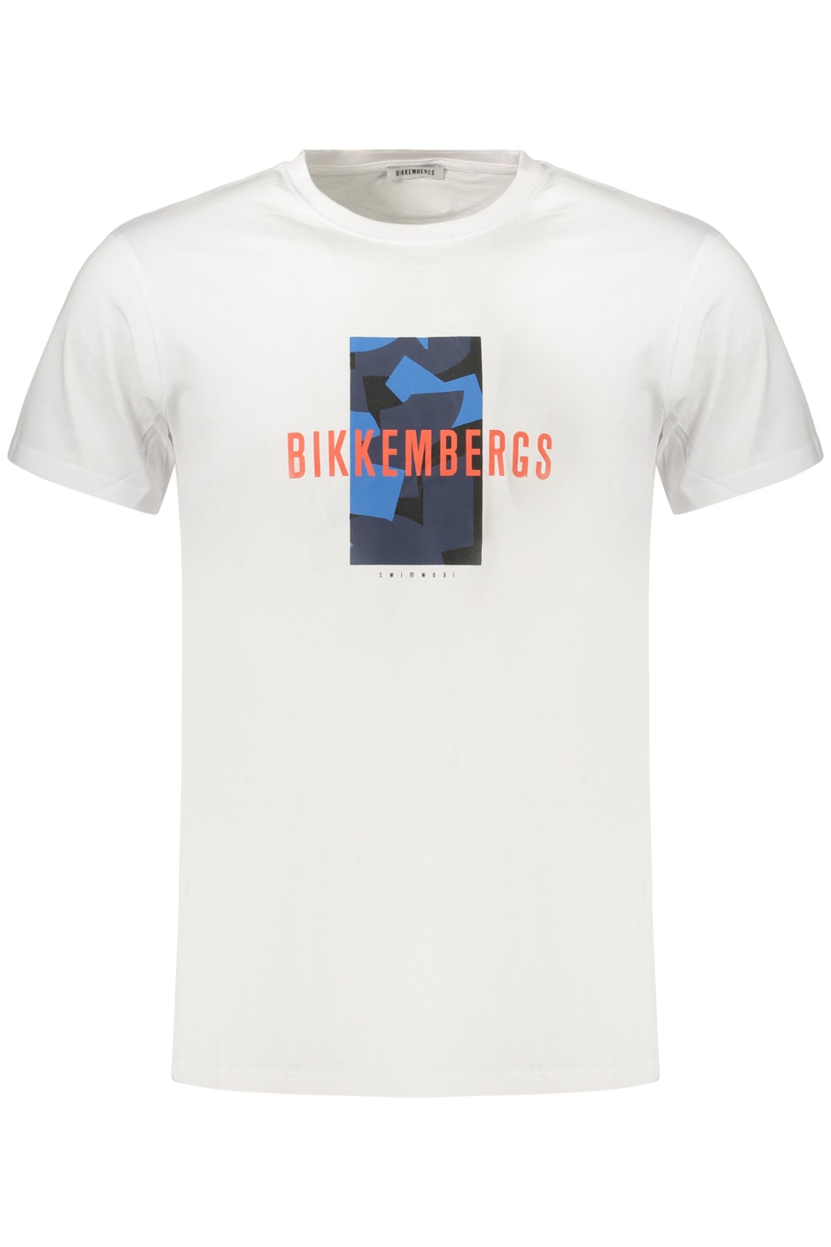 Bikkembergs T-shirt til mænd – Hvid med logoprint