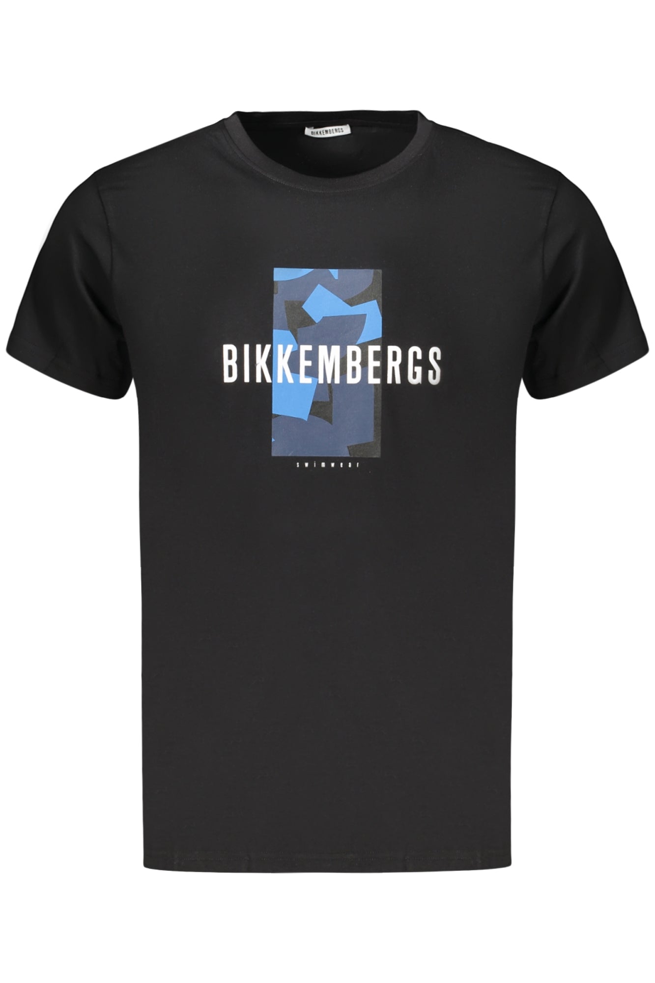 Bikkembergs T-shirt til mænd – sort med logoprint