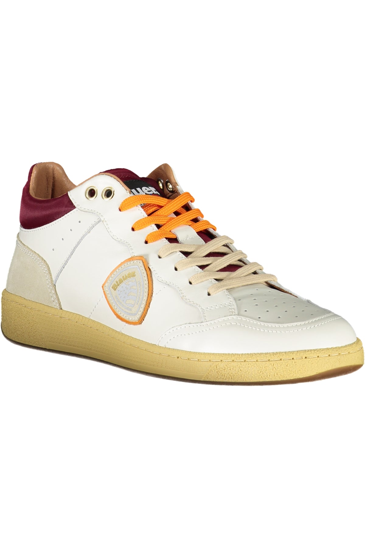 BLAUER WHITE MEN'S SPORTS SHOES-1